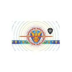 Laminado DuraGard OptiGram® 1.0 mil, "Secure Crest" Registrado, toda la tarjeta, 508982-005