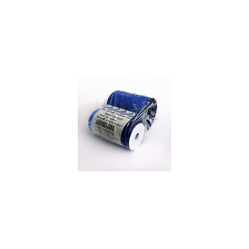 Cinta Monocroma Negra HQ Datacard, 1500 impresiones, 552954-601