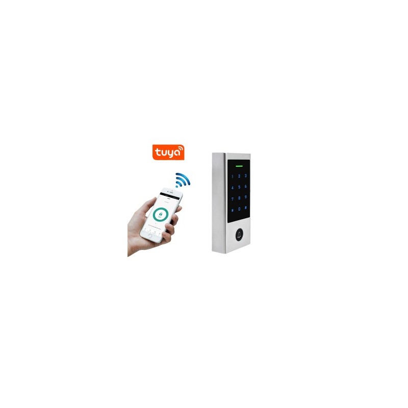 CONTROLADOR DE ACCESO CON TECLADO TOUCH LECTOR EM H1 WIFI