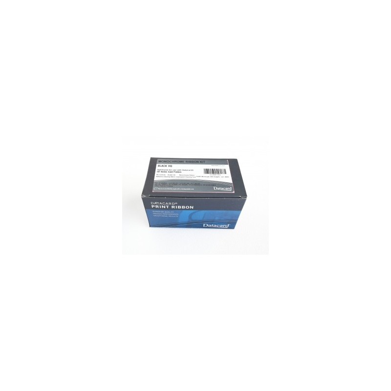 Cinta Monocroma Negra HQ Datacard, 500 impresiones, 533000-052