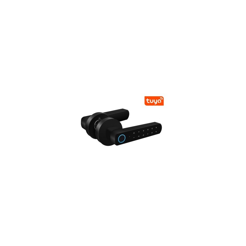 CERRADURA INTELIGENTE BIOMETRICA DE HUELLA CON TECLADO BLUETOOTH SECUKEY D100 BT