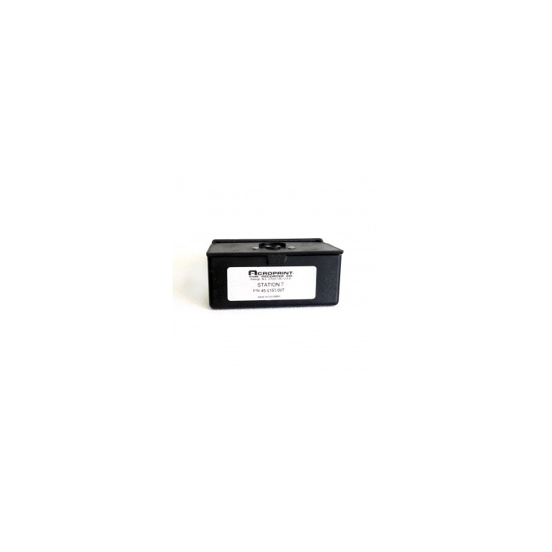 Caja de Estaciones No. 7 para Reloj de Vigilante Acroprint C-72