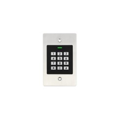 CONTROLADOR DE ACCESO Y LECTOR 125 KHZ EM CON TECLADO RESISTENTE A AGUA EK2